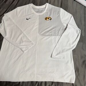 Nike White & Gray Sports Jersey